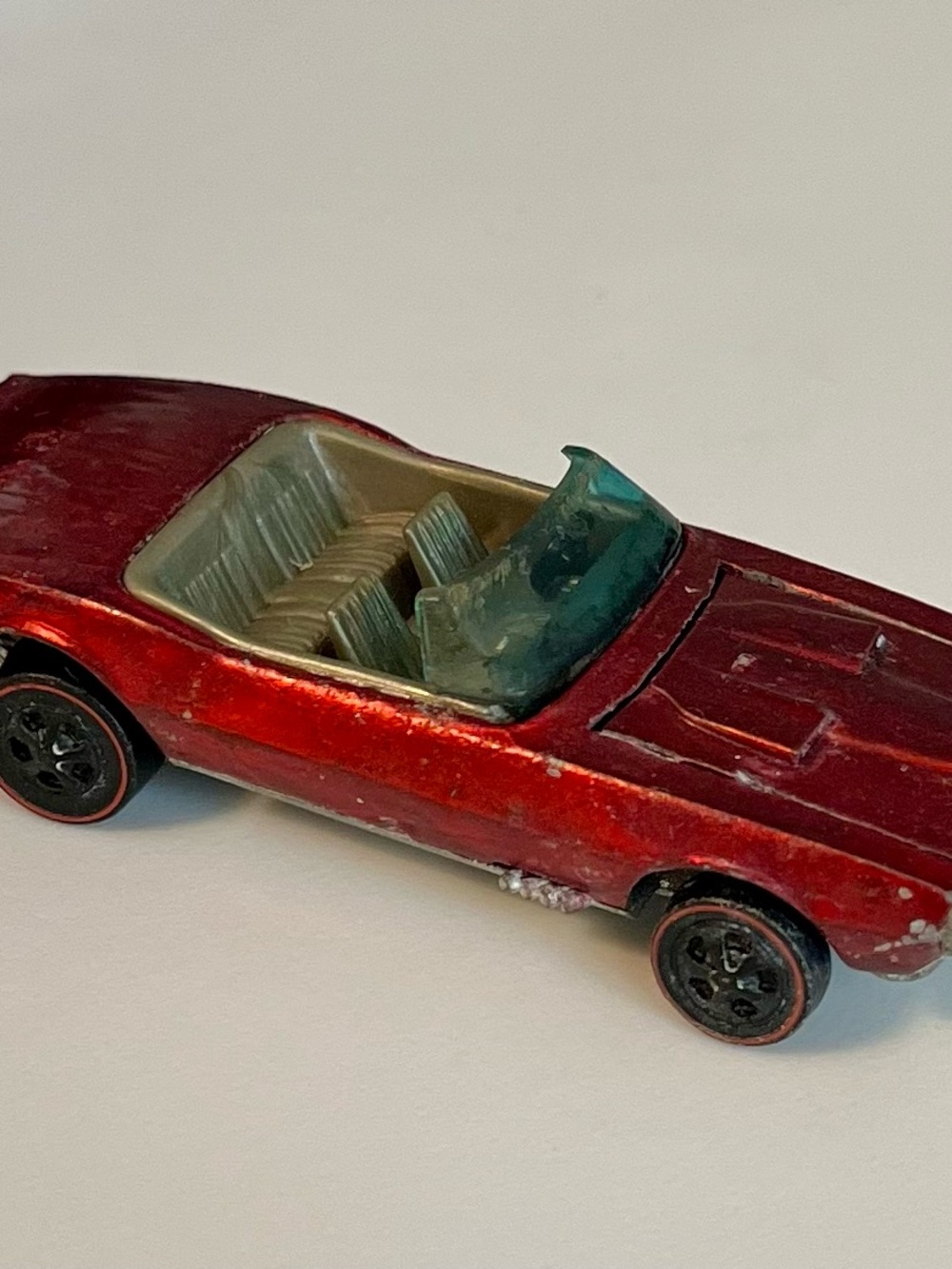 Hot Wheels Redline 67 Custom Firebird HK Orange/red